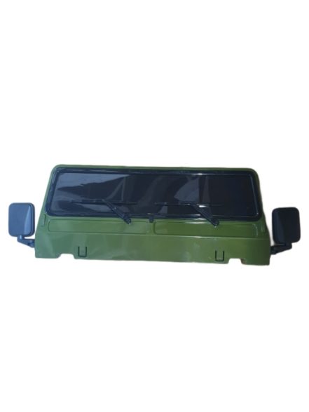 Land Rover Defender Green Windscreen And Mirrors Version And