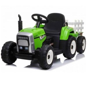 12V Kids Electric Tractor with Trailer